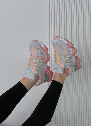 Жіночі кросівки new balance 9060 люкс якість10 фото