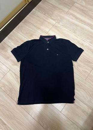 Поло 👕  tommy hilfiger оригинал классное стильное модное бренд1 фото