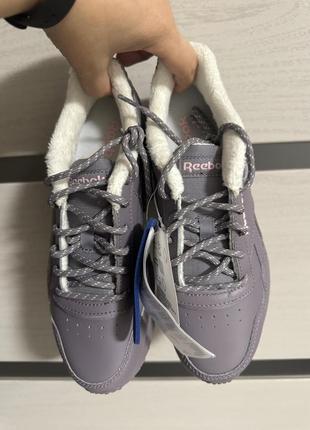 Утепленные кроссовки reebok royal glide ripple grey fw08426 фото