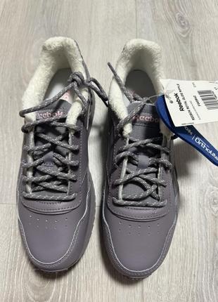 Утепленные кроссовки reebok royal glide ripple grey fw08425 фото