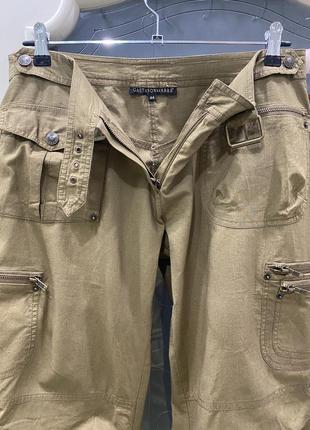 Бавовняні штани з карманами італія caetano navarra3 фото