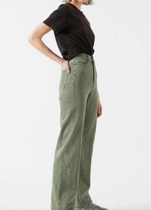 Брюки котон wide leg🔥