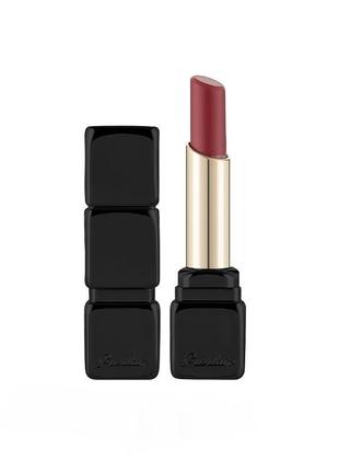 Помада для губ guerlain kisskiss tender matte lipstick 219 - tender rose4 фото