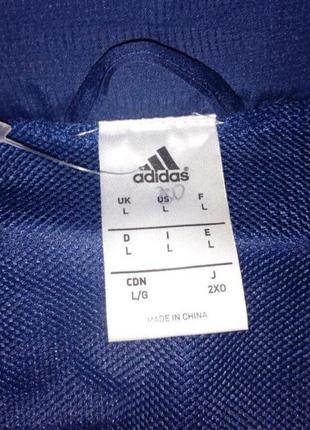 Куртка вітровка чоловіча спортивна adidas розмір l2 фото