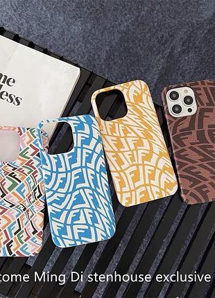 Чехол в стиле fendi  vuitton
