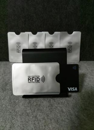 Nfc захисний чохол для запобігання крадіжки даних кредитної карти3 фото