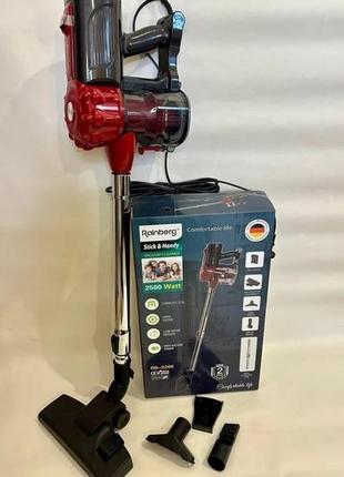 Ручной вертикальный пылесос rainberg 2500w