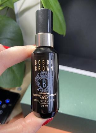 Bobbi brown intensive serum foundation spf 40 (міні)2 фото