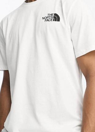 Футболка the north face t-shirt in white, оригінал