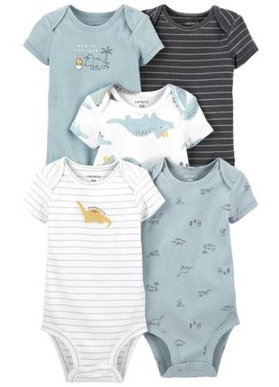 Боді бодіки з коротким рукавом для хлопчика carter’s картерс