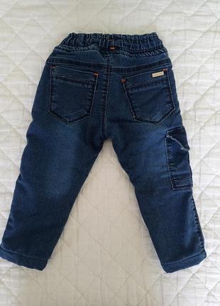 Продам новые детские утеплённые джинсы2 фото