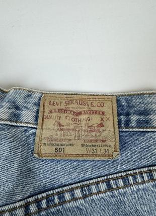 Вінтажні джинси levi’s made in usa чоловічі3 фото