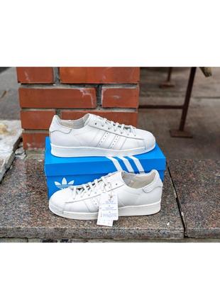Чоловічі шкіряні кеди adidas superstar 82 ig2477 оригінал