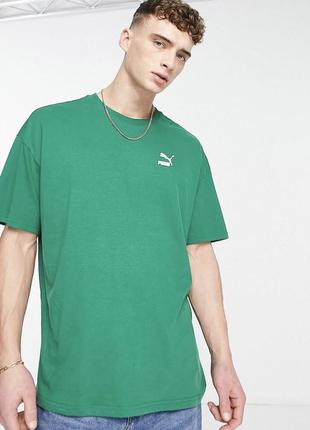 Футболка puma classics oversized logo