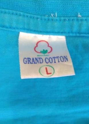 Футболка grand cotton. размер l.2 фото