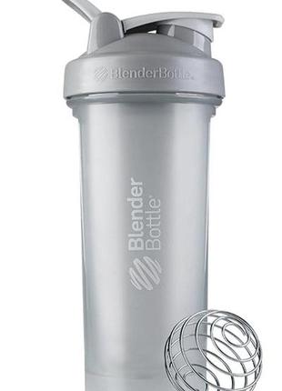 Шейкер спортивний blenderbottle classic loop pro 28oz/820ml pabble grey (500485) pro_680