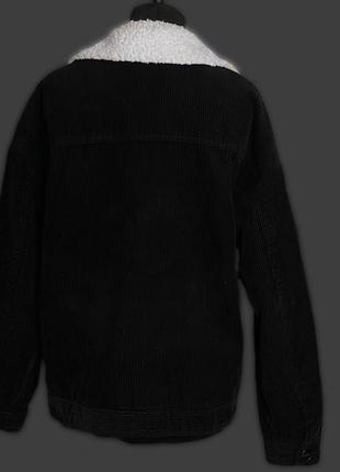 Чорна оксамитова куртка2 фото