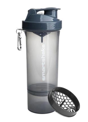 Шейкер спортивний smartshake slim 500ml gray pro380