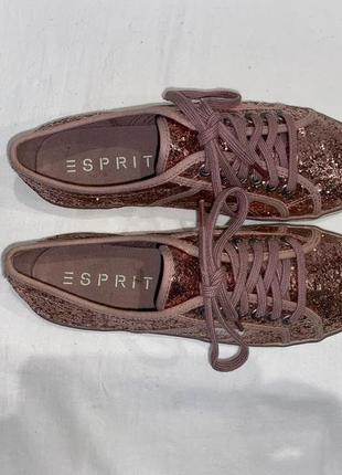 Туфлі , балетки * esprit* німеччина р.38 (25.00)3 фото