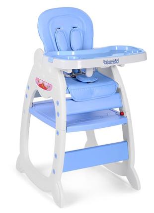 Стільчик для годування 2в1 bambi m 3612-12 (blue) pro_30351 фото