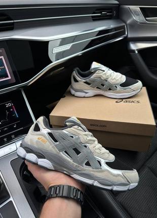 Чоловічі кросівки asics gel - nyc gray silver