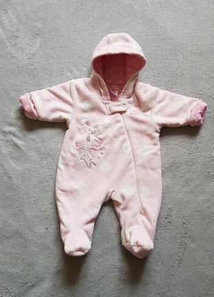 Тепленький демісезонний комбінезон