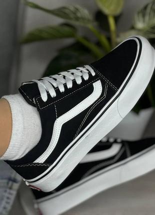 Жіночі топові кеди ванс олд скул vans old skool 36-404 фото