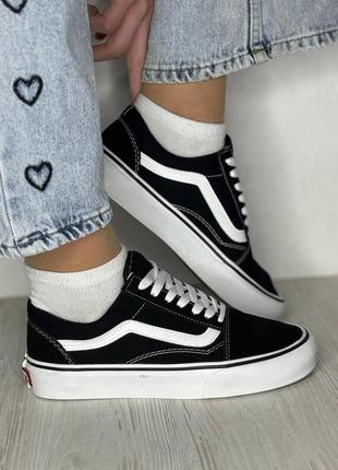 Жіночі топові кеди ванс олд скул vans old skool 36-401 фото