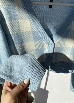 Актуальний кроп кардиган вкорочений светр світер джемпер кофта5 фото