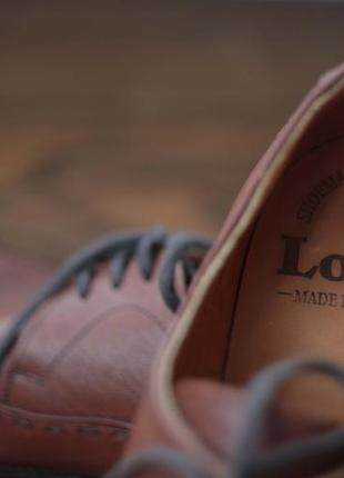 Loake качественные кожаные туфли made in england2 фото