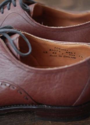 Loake качественные кожаные туфли made in england7 фото