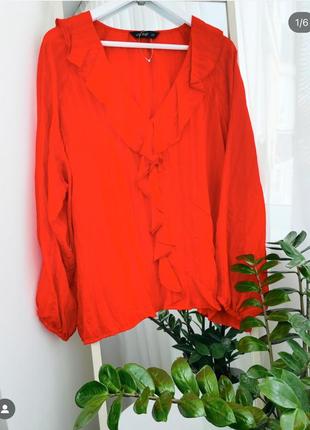 Європа🇪🇺f&f. віскоза.чудова блуза сучасного фасону1 фото