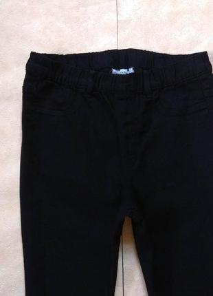 Брендовые черные утягивающие штаны леггинсы скинни с высокой талией janina, 14 размер.4 фото