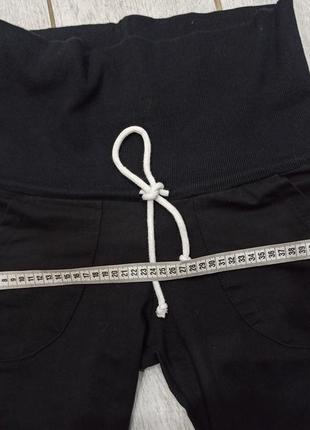 Трикотажні штани на резинке, брюки для вагітної4 фото