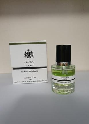 Jacques fath fath`s essentials le loden, parfum, оригінал