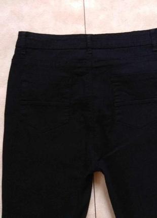Брендовые черные джинсы скинни с высокой талией на высокий рост boohoo, 14 размер.5 фото