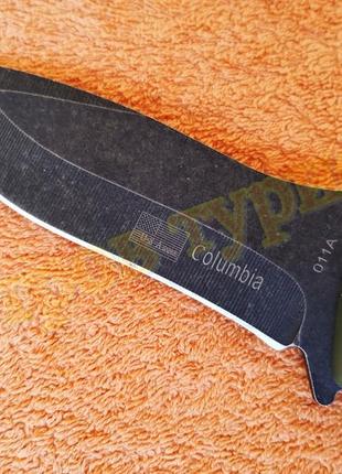 Нож тактический охотничий туристический  columbia 011a с ножнами5 фото