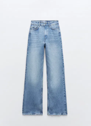 Прямые джинсы zara full length 38, 40