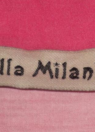 Розовое платье рубашка халат stella milani италия р-р 16-18 хлопок5 фото
