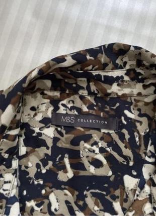 Удлиненная блузка леопардовый принт стильная блуза5 фото
