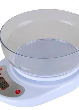 Весы кухонные электронные с чашей rainberg rb021 фото