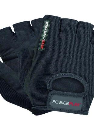 Перчатки для фитнеса и тяжелой атлетики powerplay 9200 черные xl pro_420