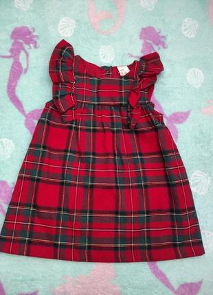 Дитяче літнє плаття для дівчинки h&m 9276814ral 68 см різнобарвне (ps2030000292578)3 фото