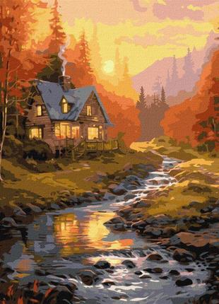 Картина за номерами "сонячна долина" ©art_selena_ua kho6327 40х50 см ідейка