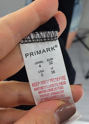 Чорний топ primark на плечі з дзвіночками без бретель зі спущеними плечима6 фото