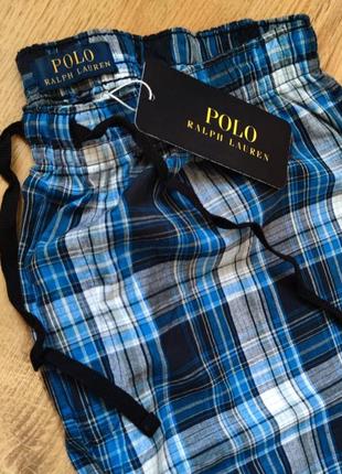 Polo ralph lauren l чоловічі фланелеві домашні піжамні штани5 фото
