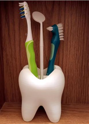 Тримач-підставка для зубних щіток.2 фото