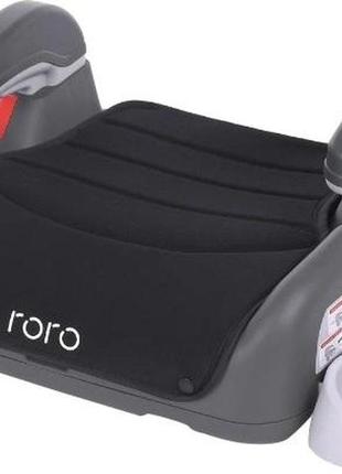 Бустер el camino roro isofix me-1144-royal-black чорний1 фото