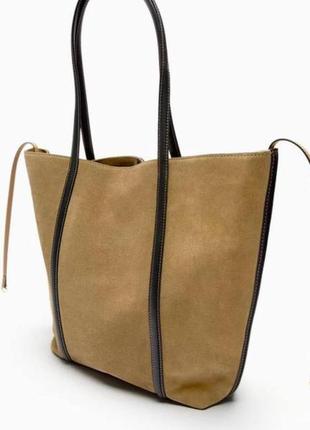 Сумка-шопер zara