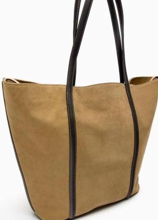 Сумка-шопер zara